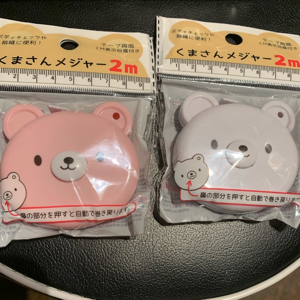Retractable measuring tape cute bear